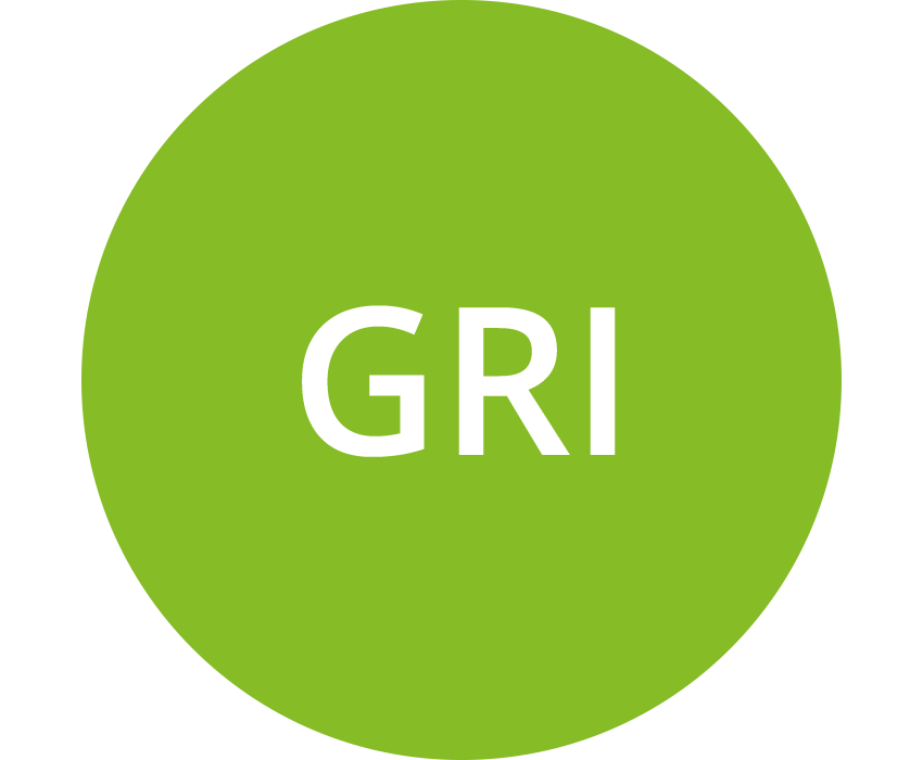 GRI (Global Reporting Initiative) (green)