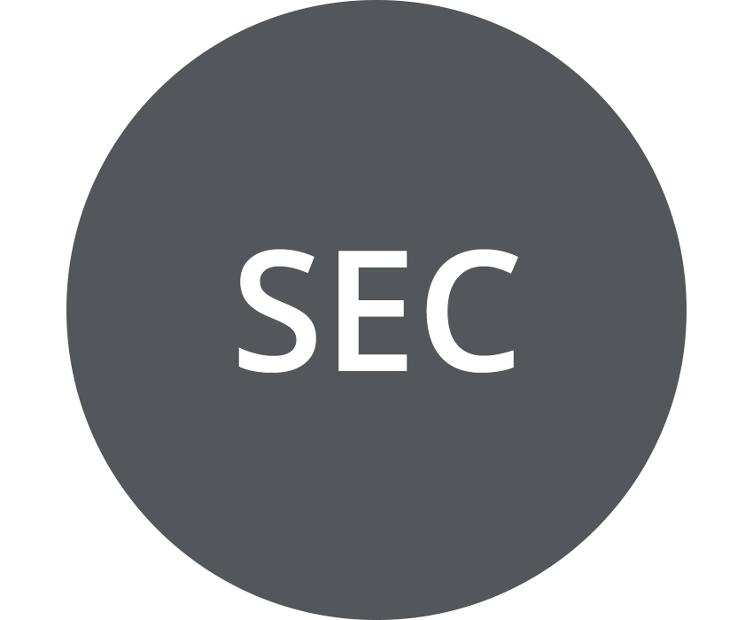 SEC (US Securities and Exchange Commission) (dark gray)