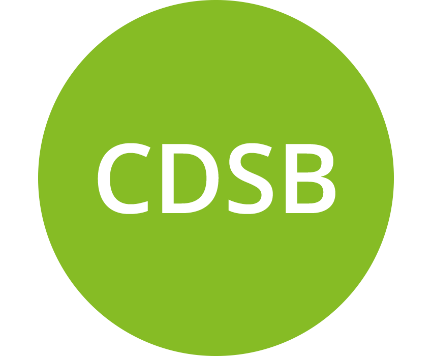 CDSB (Climate Disclosure Standards Board) (green)